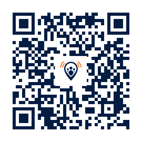 Scannable PingMyPeople emergency QR code
